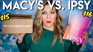 Ipsy Glam Bag Vs Macys Beauty Box January 2024  IPSY REVIEW [upl. by Woodruff519]