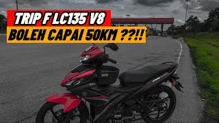 TEST TRIP F LC135 V8 BERAPA JAUH BOLEH PERGI [upl. by Lladnew]