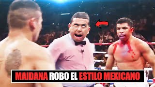 ¡Hasta el ARBITRO se VOLVIO LOCO al ver EL PODER OCULTO de Maidana  Maidana VS Ortiz [upl. by Otreblon417]