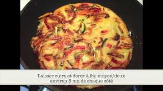 Recette Galette de légume coréenne  YaChae Jeon [upl. by Monsour202]