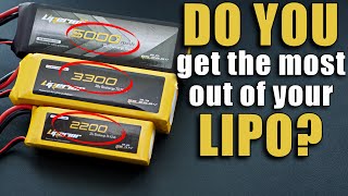 THE TRUTH about the BEST LIPO cutoff voltage to SAFELY get the most out of your batteries [upl. by Alcus]