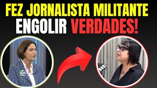 Cristina Graeml calou a boca de Jornalistas Militantes [upl. by Obala]