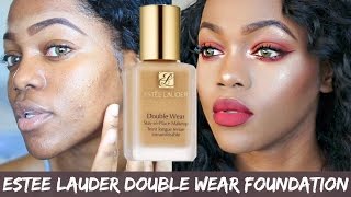 Estee Lauder Double Wear Foundation Review on oily skin  Luchi Loyale [upl. by Gerrard663]