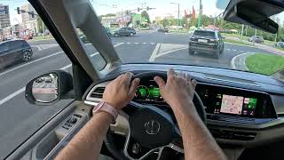 2023 Volkswagen Multivan T7  20 TDI 150HP  POV Test Drive [upl. by Akihsal759]