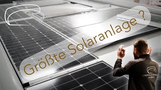 Größte Solaranlage auf einem Serien Wohnmobil 2kW Solar Hochleistung auf Morelo Palace [upl. by Jabe]