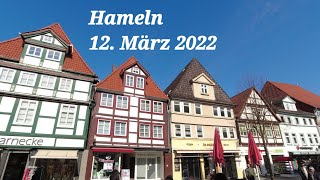 Hameln  Hamelin  Germany 12 März 2022 [upl. by Yaral438]