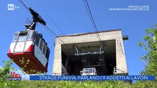 Tragedia Mottarone funivie a confronto  La vita in diretta 03062021 [upl. by Atnas]