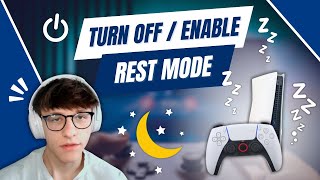 How to Turn Off or Enable Rest Mode on PS5 [upl. by Oneil]