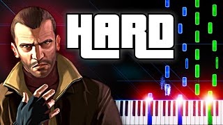 Grand Theft Auto IV Theme  Piano Tutorial [upl. by Sloan]