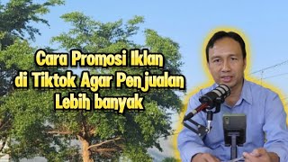 Cara Promosi iklan di Tiktok agar Penjualan Lebih banyak [upl. by Akirat767]