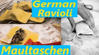 Vegetarian German Maultaschen  German Ravioli  recipe [upl. by Anitsenre455]