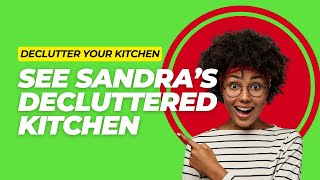 SEE SANDRAS DECLUTTERED KITCHEN [upl. by Cordula]