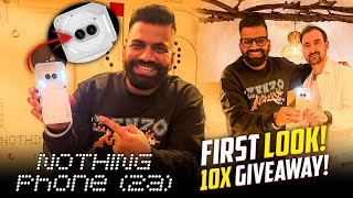 Nothing Phone 2a Exclusive First Look  10x Giveaway🔥🔥🔥 [upl. by Sharona]