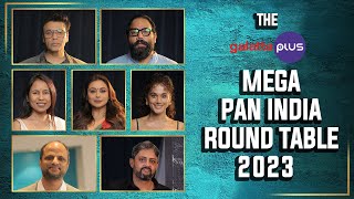 Galatta Plus Mega Pan India Roundtable 2023  Karan Rani Taapsee Rima Sandeep Jude Prithvi [upl. by Annawik]