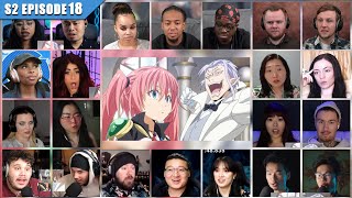 Full Episode That Time I Got Reincarnated as a Slime Season 2 Episode 18 Reaction Mashup [upl. by Tenneb]