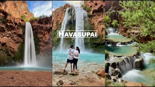 Backpacking in Havasupai Arizona  Havasu Falls  Mooney Falls  Beaver Falls [upl. by Gurl]