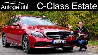 New C200 MHEV Mercedes CClass FULL REVIEW CClass Estate Wagon CKlasse TModell Kombi  Autogefühl [upl. by Annodahs]