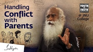 How Do We Handle Conflict With Parents – Sadhguru [upl. by Amaj]