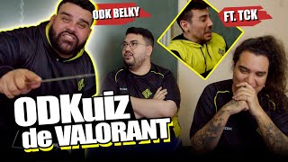 PRESENTE PROFESSOR  ODKuiz de VALORANT e ANÚNCIO do Belkytv ft TcK10 e NANY [upl. by Fredia]