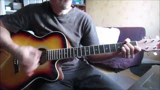 Manureva Alain Chamfort cover guitare acoustique [upl. by Arundel]