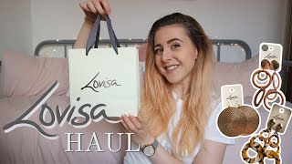 LOVISA HAUL 2020  Earring try on  £20 budget [upl. by Krell896]