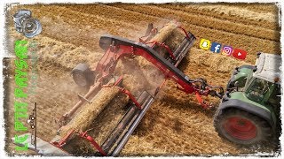 Andainage de paille en 950m par LETA JOCELIN ROYET   Kuhn MERGE MAXX 950 amp 716 Vario  🌾💨🚜 [upl. by Burrows]