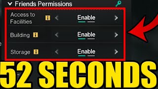 HOW to GIVE PERMISSIONS to YOUR FRIEND in YOUR BASE ✅UPDATED✅ [upl. by Ayna800]