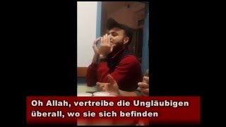 Muslimische Flüchtlinge verfluchen die Ungläubigen [upl. by Anitsuj]