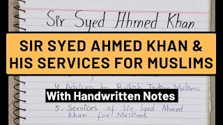 Sir Syed Ahmed Khan Services of Sir Syed Ahmed Khan  Aligarh Movement Pakistan Studies Part 13 [upl. by Einahpets]