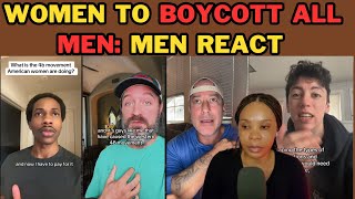 MEN REACT TO WOMENS 4B 5B MOVEMENT WOMEN TO BOYCOTT ALL MEN [upl. by Sel]