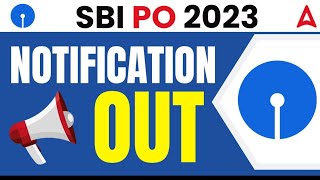 SBI PO 2023 Notification Out  SBI PO Syllabus Salary Exam Pattern  Complete Information [upl. by Ingmar233]