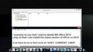 How to Delete Software registry keys from System registry on windows [upl. by Church]