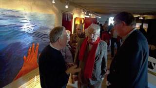 Jaap van den Hoofdakker exposeert in kunstgang quotOP DE WINDquot te Westeremden [upl. by Ajnin]