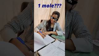 WHAT IS ONE MOLE IN CHEMISTRY❓❓❓ [upl. by Nedak]