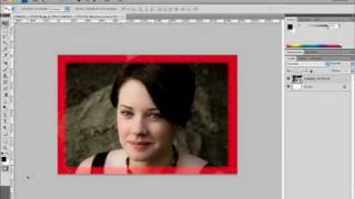 Video Tutorial Photoshop Creare cornici fotografiche con le selezioni [upl. by Nogam]