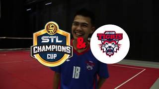 STL Champions Cup  Johor Tigris  Pemain Johor Macho Hensem Comel [upl. by Aceber]