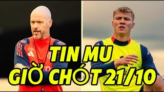 TIN MU GIỜ CHÓT 2110  NGƯỜI HÙNG CỦA TEN HAG MU KHÔNG BỎ CUỘC NEVILLE TRỞ LẠI NHÀ HÁT [upl. by Htebi146]