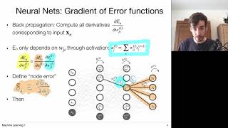 85 Neural Networks Backpropagation UvA  Machine Learning 1  2020 [upl. by Rillis]