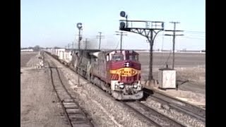 BNSF Chillicothe Subdivision in March of 2000 [upl. by Adlez]