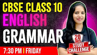 CBSE Class 10 English  Grammar  Exam winner [upl. by Aihppa]