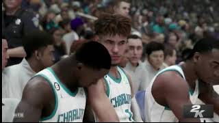 NBA 2K23 Charlotte Hornets vs Orlando Magic [upl. by Sualkin596]