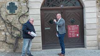 Präsentation von AfDKandidaten zur Kommunalwahl am 9 Juni 2024 im Saalekreis 1542024 Querfurt [upl. by Orhtej809]