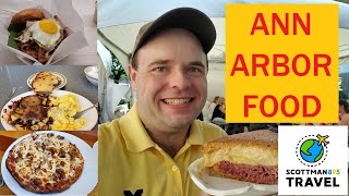 BEST Food in Ann Arbor  Ann Arbor Restaurant Tour [upl. by Ladnor]