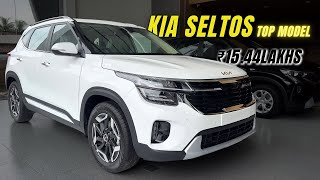 Kia Seltos HTX Facelift 2024 Review Features On Road Price [upl. by Mettah]