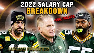 Green Bay Packers Salary Cap Breakdown  2022 Salary Cap Guide [upl. by Aicxela]