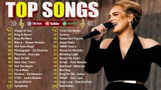 New Popular Songs 2024 🌹 Best English Songs  Best Pop Music Playlist  on Spotify🔥Top Hits 2024 [upl. by Atiram]