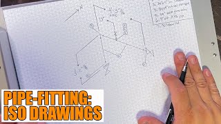 How to Read and Draw Piping Blueprints  Pipefitting ISO Drawing [upl. by Pownall]