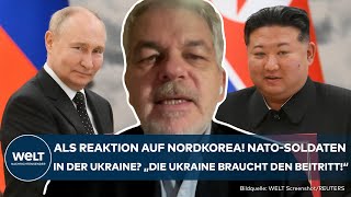 NATO Reaktion des Westens auf Nordkoreas Kriegsbeteiligung  Soldaten in den Krieg schicken [upl. by Dinah]