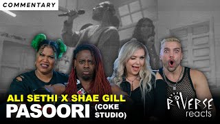 RiVerse Reacts Pasoori by Ali Sethi x Shae Gill  COKE STUDIO Performance Part 2  Commentary [upl. by Idarb395]