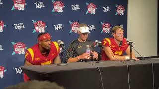 USC vs LSU post game press conference [upl. by Gherardi]